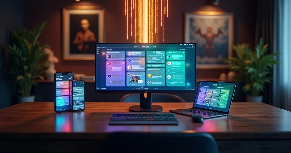 Mapa de leads multicanais ligados a tela central de atendimento automatizado 