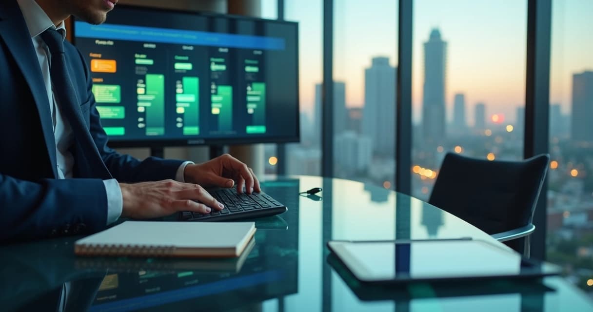 Filas de leads organizadas em níveis de prioridade diante de painel de automação de atendimento